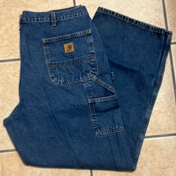Carhartt Other - CARHARTT ORIGINAL DUNGAREE FIT 100% COTTON MENS 40x32 EXCELLENT CONDITION